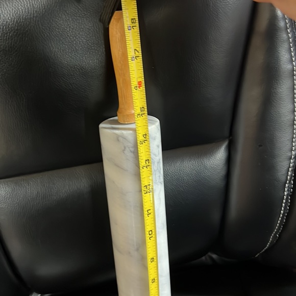 Fox Run Polished Marble Rolling Pin - Picture 7 of 11